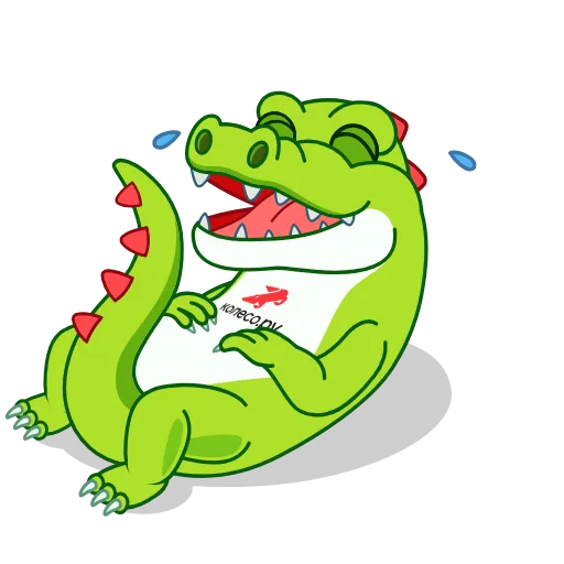 😂 Стикер «Croco» для Telegram