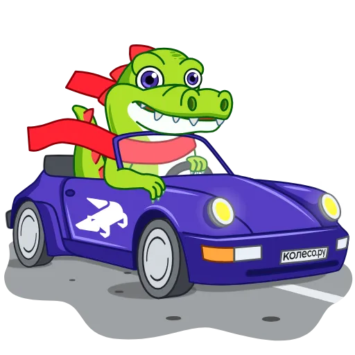 😍 Стикер «Croco» для Telegram