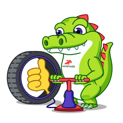 Стикерпак Croco для Telegram