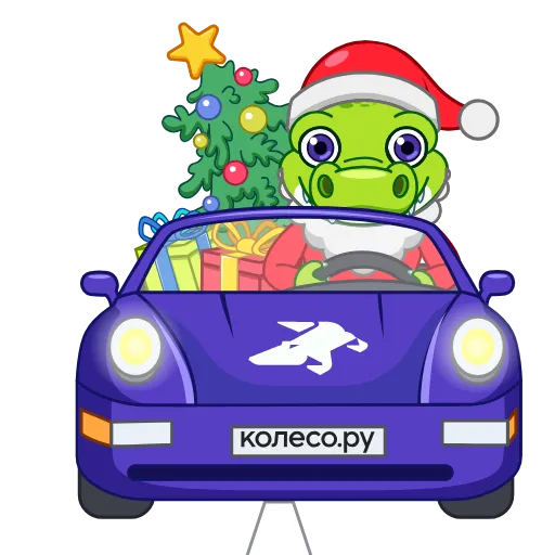 🥳 Стикер «Croco» для Telegram