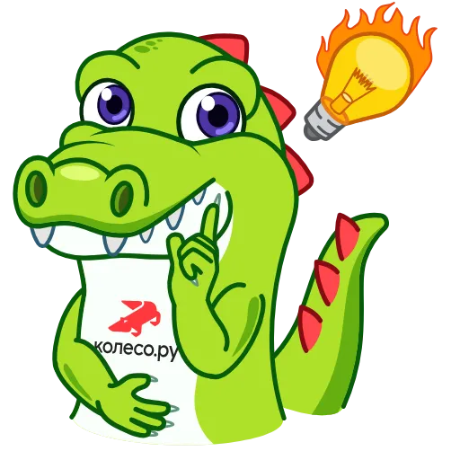 💡 Стикер «Croco» для Telegram