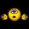Стикер 23 animated #emoji #pixel #video