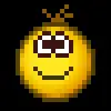 Стикер 18 animated #emoji #pixel #video