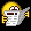 Стикер 57 animated #emoji #pixel #video