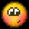 Стикер 9 animated #emoji #pixel #video