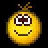 Стикер 19 animated #emoji #pixel #video