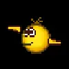 Стикер 25 animated #emoji #pixel #video