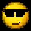 Стикер 24 animated #emoji #pixel #video