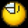Стикер 42 animated #emoji #pixel #video