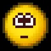 Стикер 50 animated #emoji #pixel #video