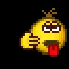 Стикер 35 animated #emoji #pixel #video