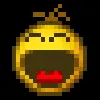 Стикер 40 animated #emoji #pixel #video