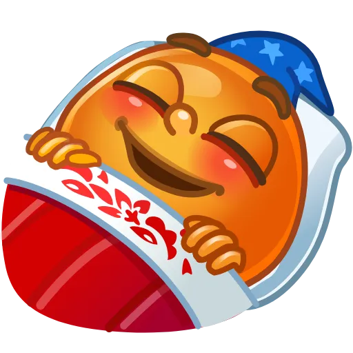 Стикер 4 Колобок