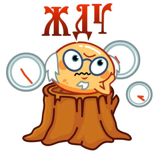 ⏳ Стикер «Колобок» для Telegram