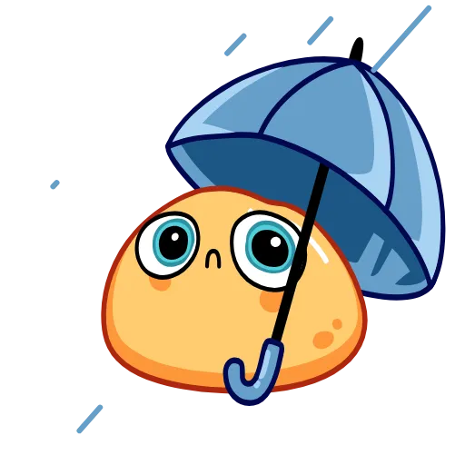 😔 Стикер «Колобок» для Telegram