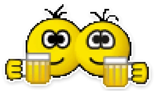 🍻 Стикер «KOLOBOK Smiles» для Telegram