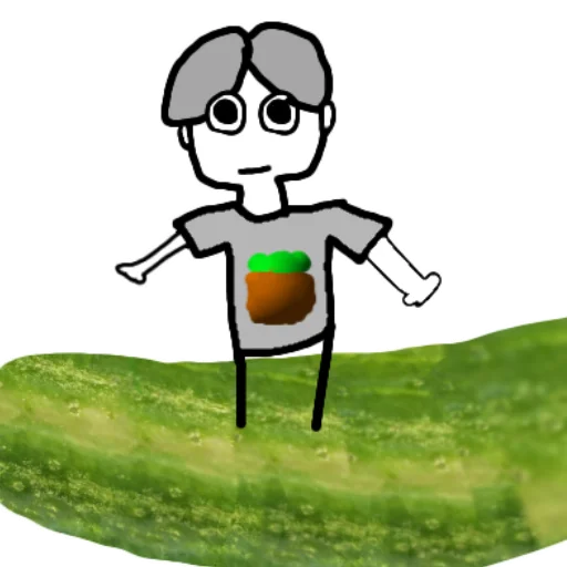 🥒 Стикер «kolplayyy» для Telegram