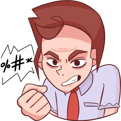 😡 Стикер «Колян» для Telegram