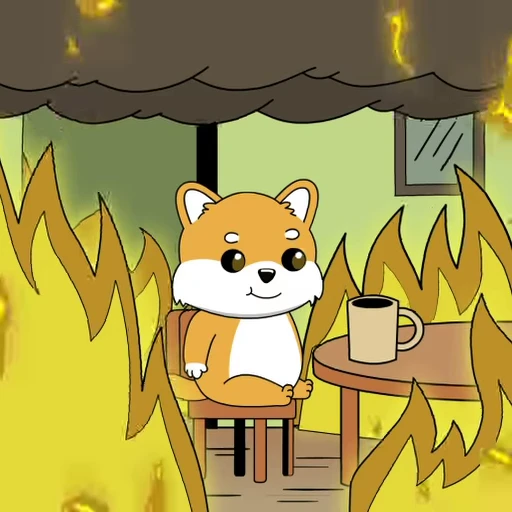 😌 Стикер «Koma Degens» для Telegram