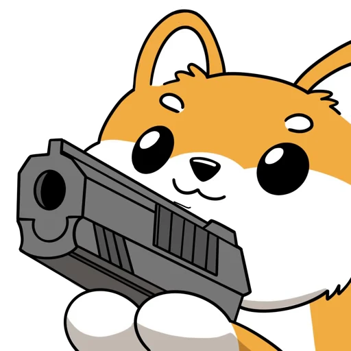 🔫 Стикер «Koma Degens» для Telegram