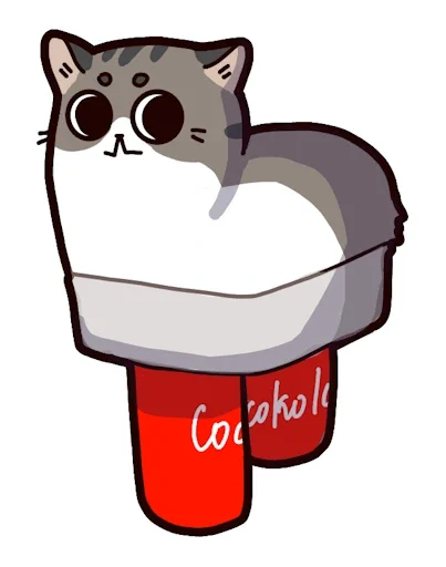🐈 Стикер «Стикеры Комару» для Telegram