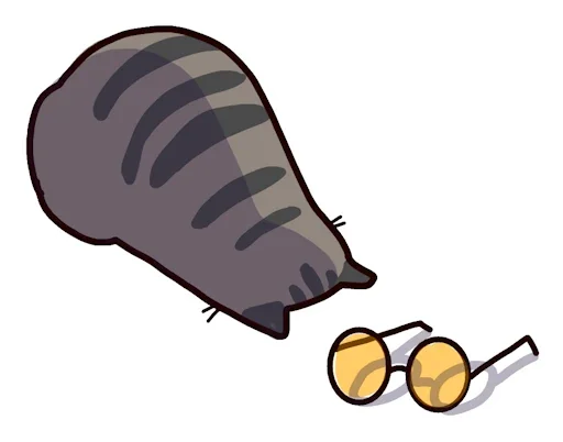 😴 Стикер «Стикеры Комару» для Telegram