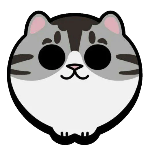 🐈 Стикер «Komaru» для Telegram