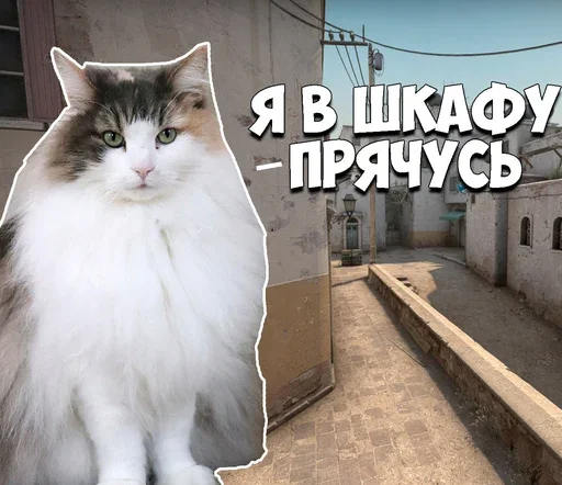 🙈 Стикер «Komaru Rofls» для Telegram