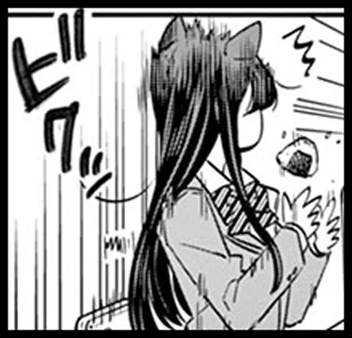 😳 Стикер «Komi-san» для Telegram
