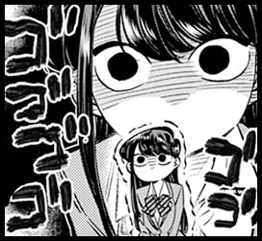 😒 Стикер «Komi-san» для Telegram
