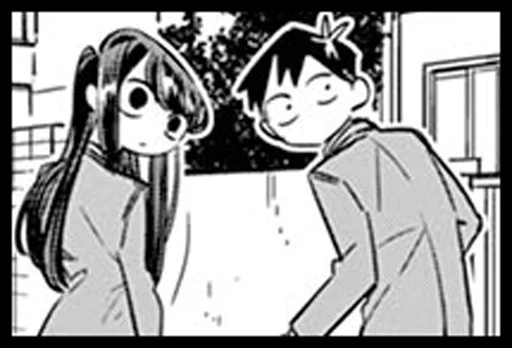 😳 Стикер «Komi-san» для Telegram