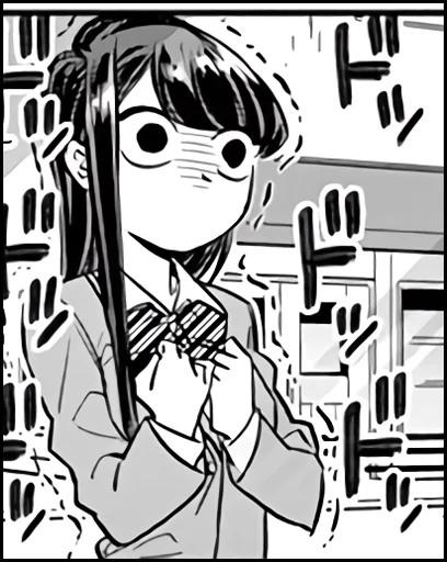 😗 Стикер «Komi-san» для Telegram