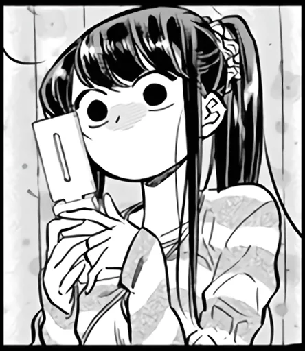 😳 Стикер «Komi-san» для Telegram