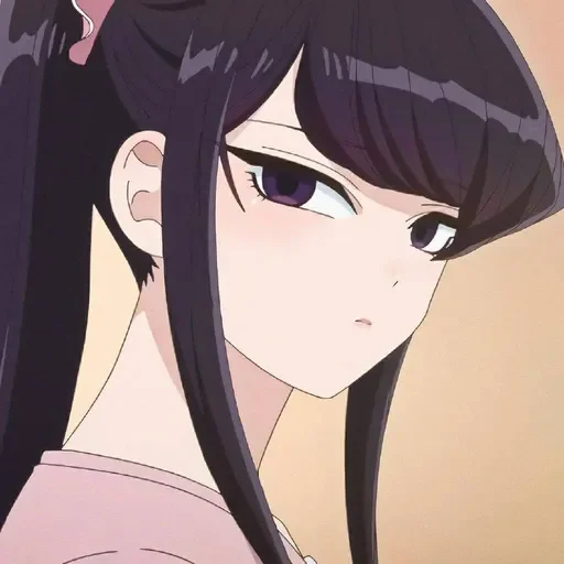 💈 Стикер «Komi Can&;t Communicate //» для Telegram