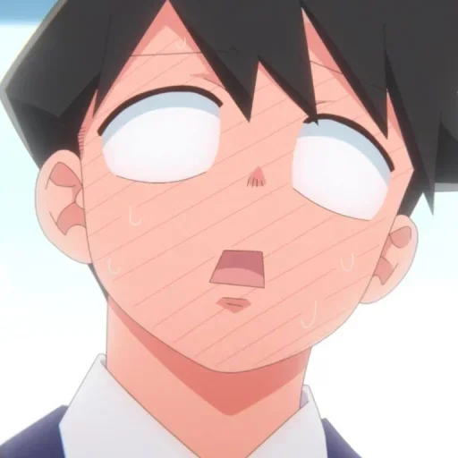 💈 Стикер «Komi Can&;t Communicate //» для Telegram