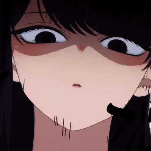 💈 Стикер «Komi Can&;t Communicate //» для Telegram