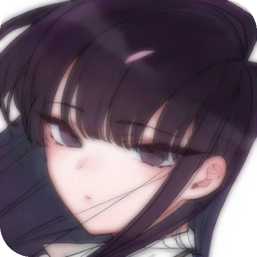 😊 Стикер «Komi Shouko» для Telegram