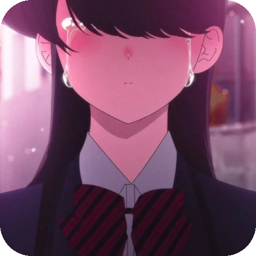 😭 Стикер «Komi Shouko» для Telegram