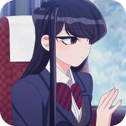 😌 Стикер «Komi Shouko» для Telegram