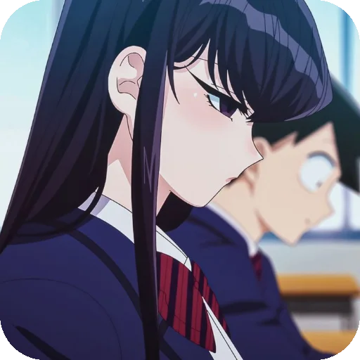 😗 Стикер «Komi Shouko» для Telegram