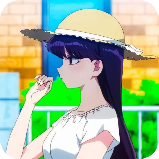 👒 Стикер «Komi Shouko» для Telegram