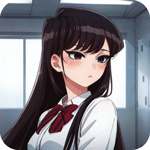 ☺ Стикер «Komi Shouko» для Telegram