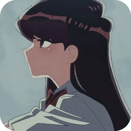 😌 Стикер «Komi Shouko» для Telegram