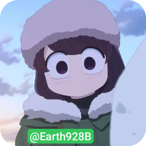 😮 Стикер «Komi Shouko» для Telegram