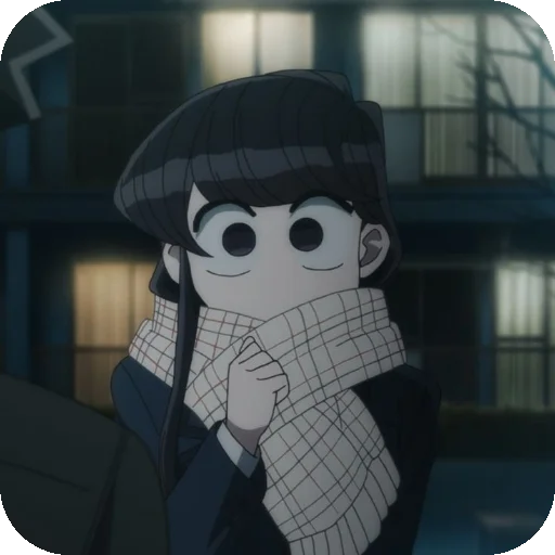 😯 Стикер «Komi Shouko» для Telegram