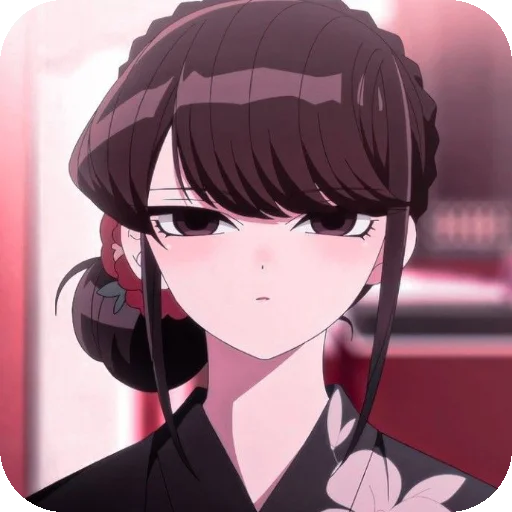 ☺ Стикер «Komi Shouko» для Telegram