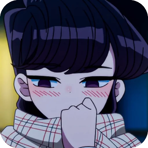 ☺ Стикер «Komi Shouko» для Telegram
