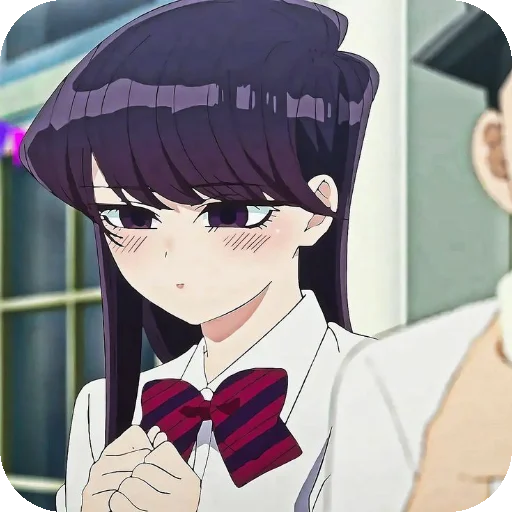 ☺ Стикер «Komi Shouko» для Telegram