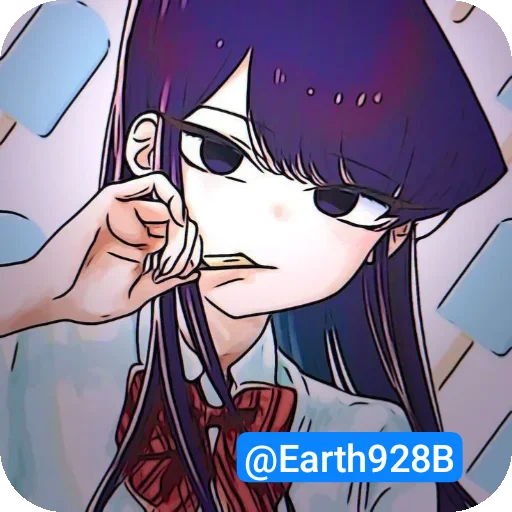 🍭 Стикер «Komi Shouko» для Telegram