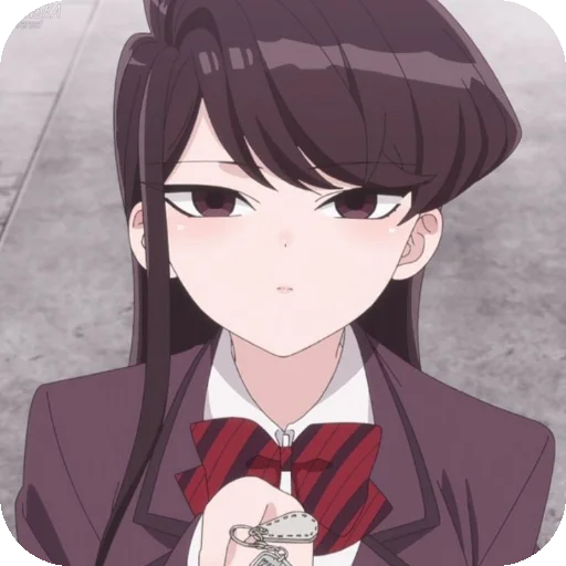 ☺ Стикер «Komi Shouko» для Telegram